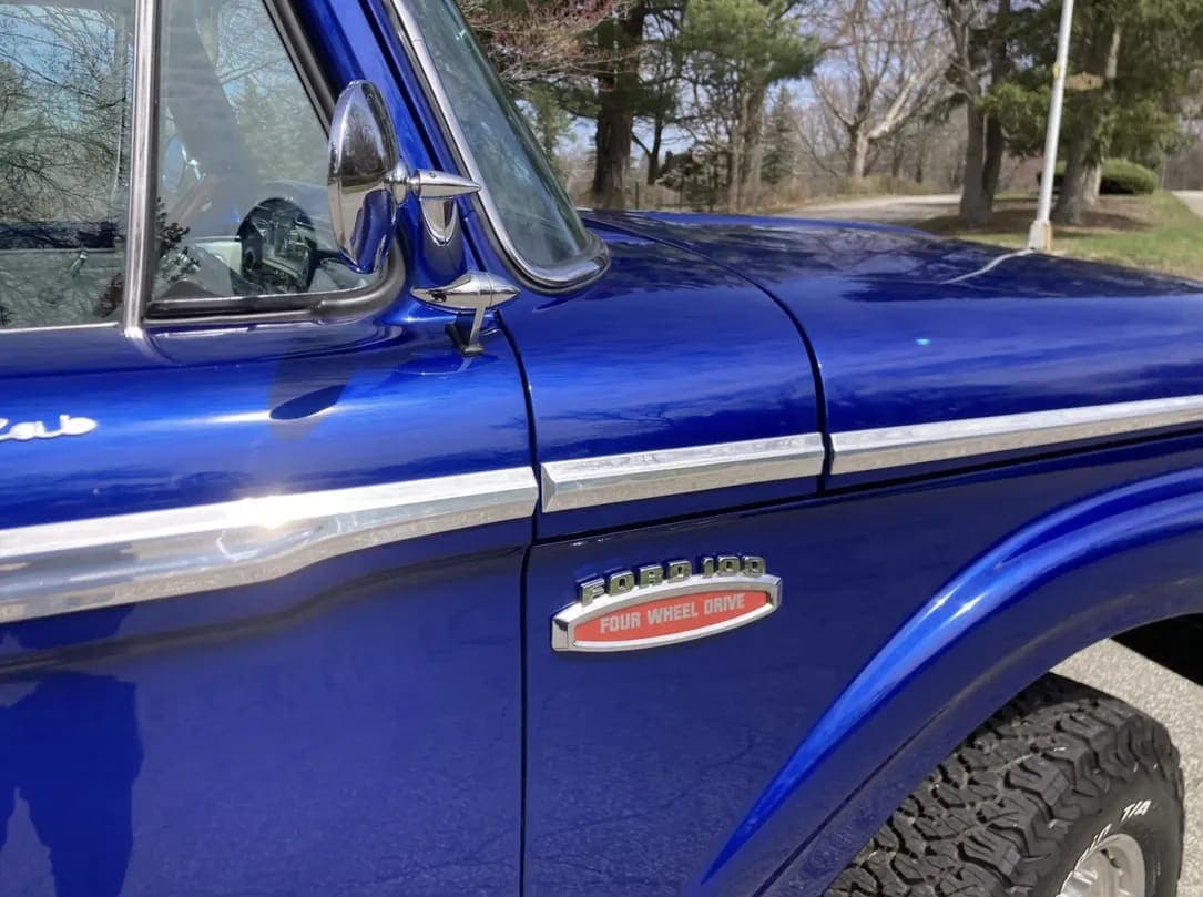 1966 Ford F-100 Custom Cab 4×4, view