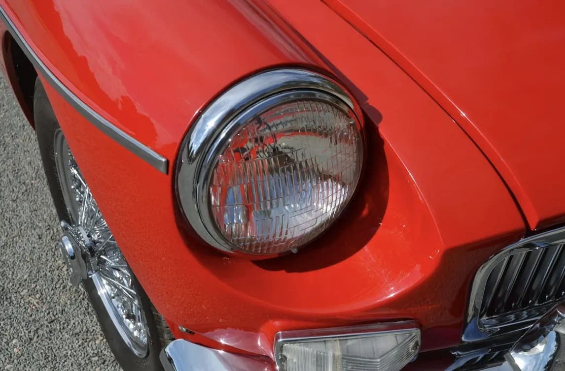 1966 MG MGB Roadster, view