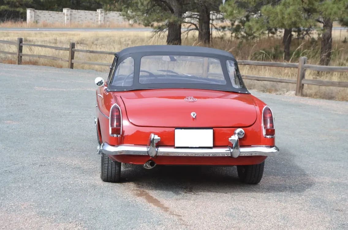 1966 MG MGB Roadster, view