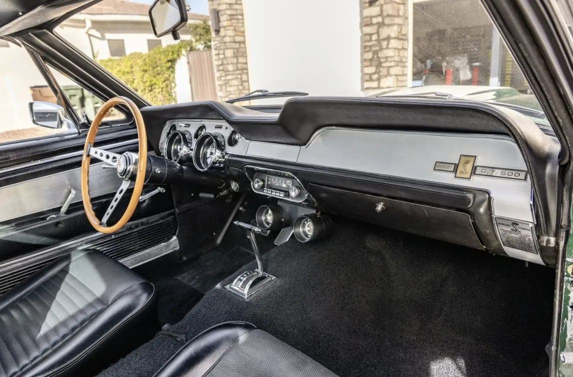 1967 Shelby Mustang GT500 Fastback, view
