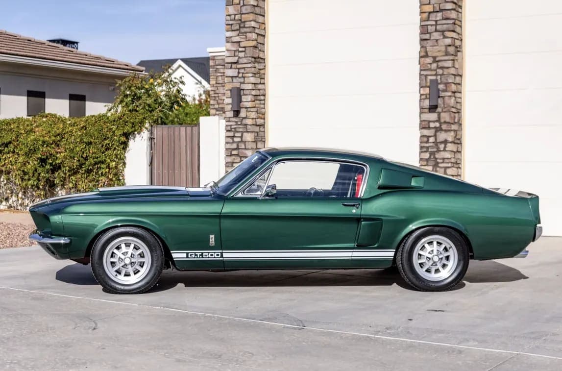 1967 Shelby Mustang GT500 Fastback, view