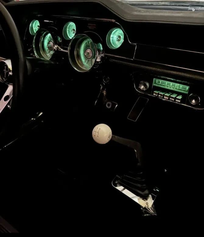 1967 Ford Mustang Coupe 289, view