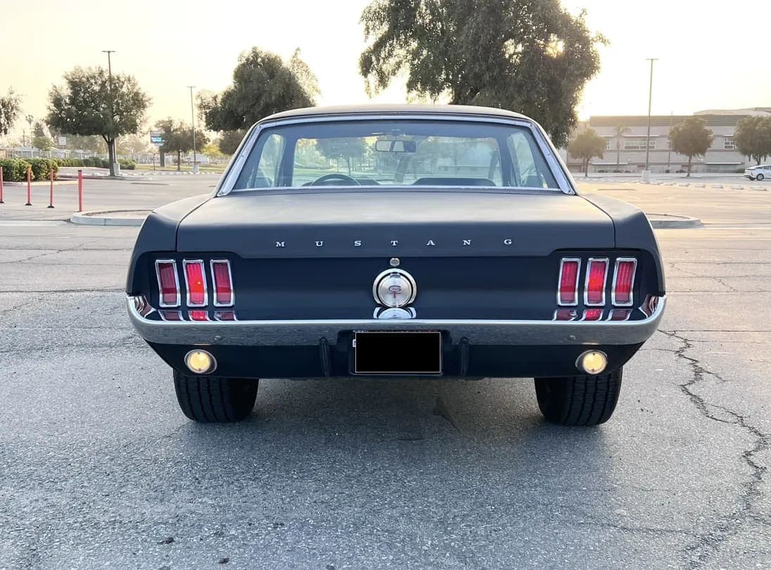 1967 Ford Mustang Coupe 289, view