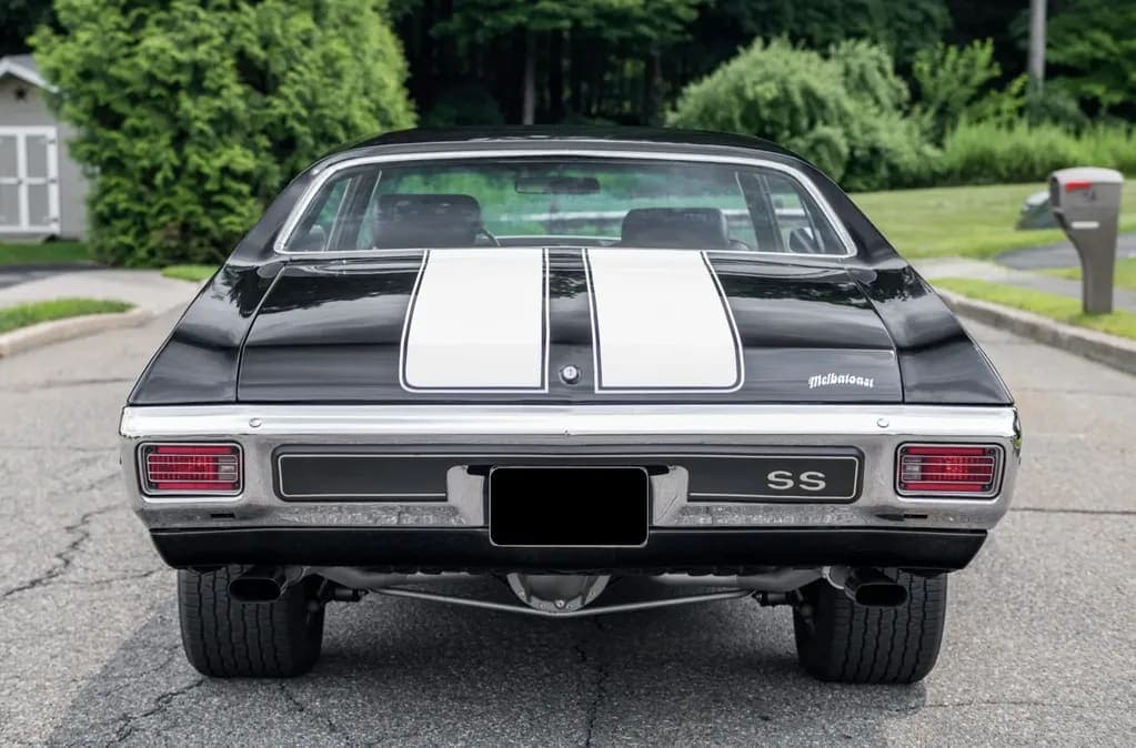 1970 Chevrolet Chevelle Malibu Sport Coupe, view