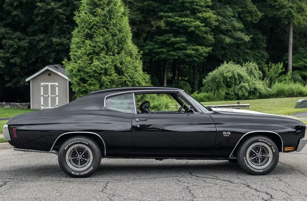 1970 Chevrolet Chevelle Malibu Sport Coupe, view