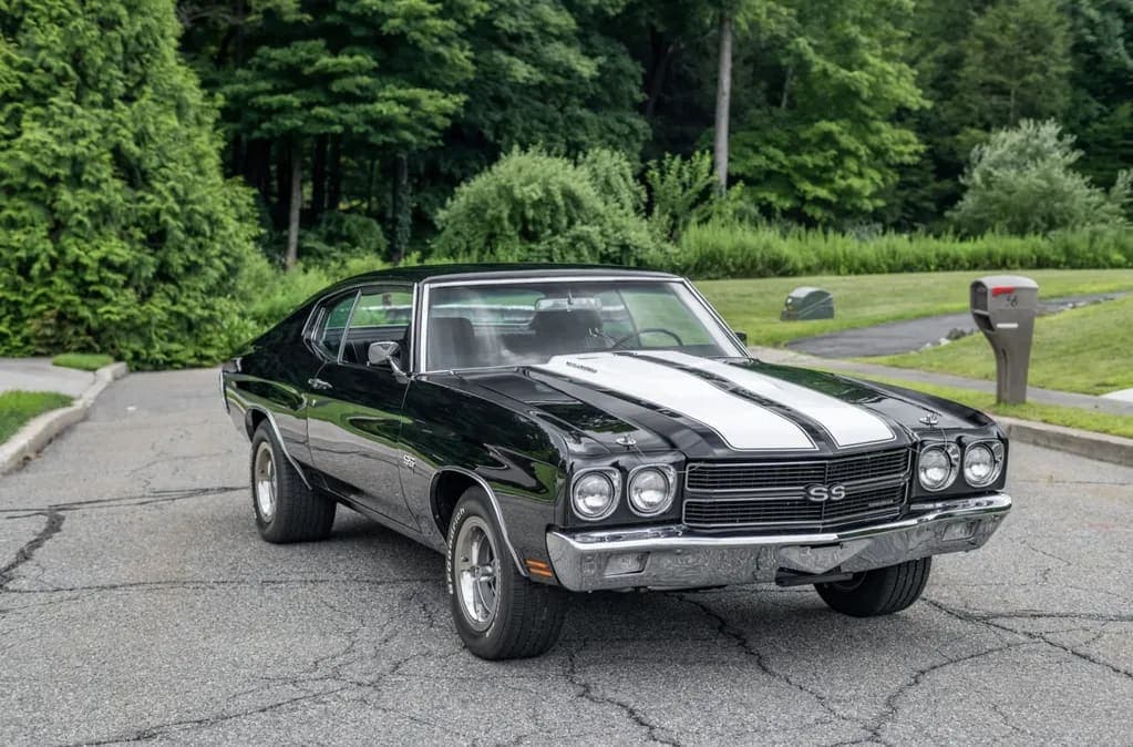 1970 Chevrolet Chevelle Malibu Sport Coupe, view