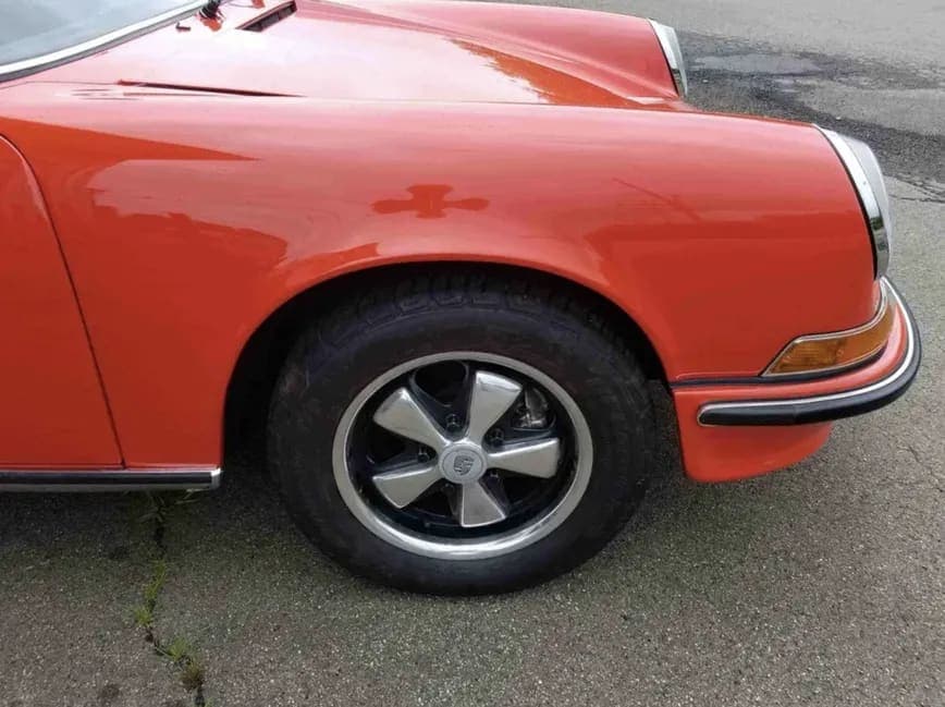 1971 Porsche 911S Targa, view
