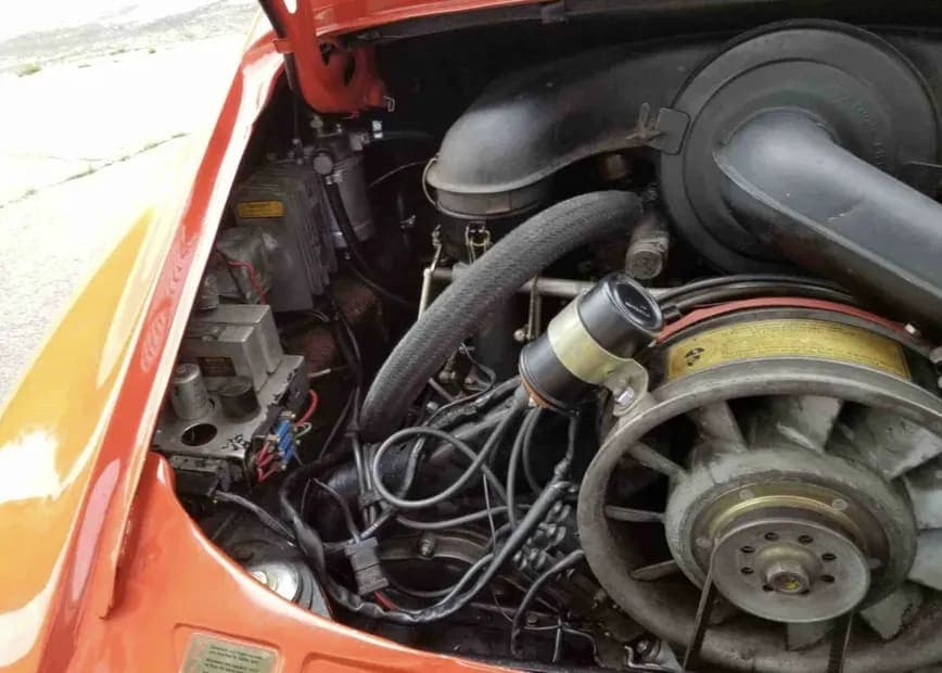 1971 Porsche 911S Targa, view