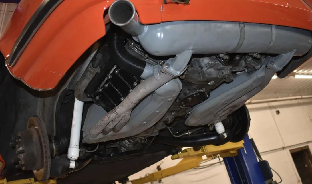 1971 Porsche 911S Targa, view