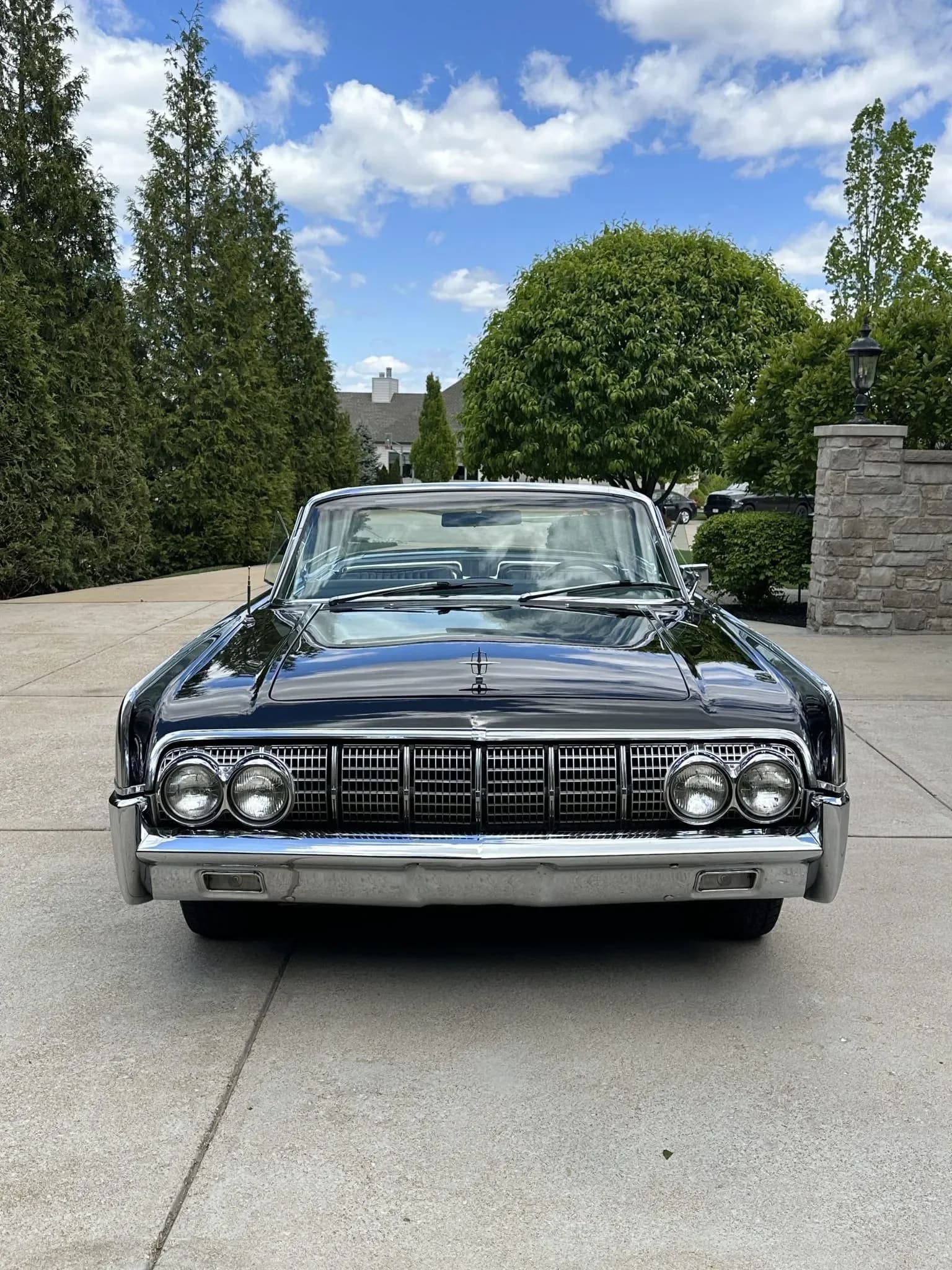 1964 Lincoln Continental Convertible, view