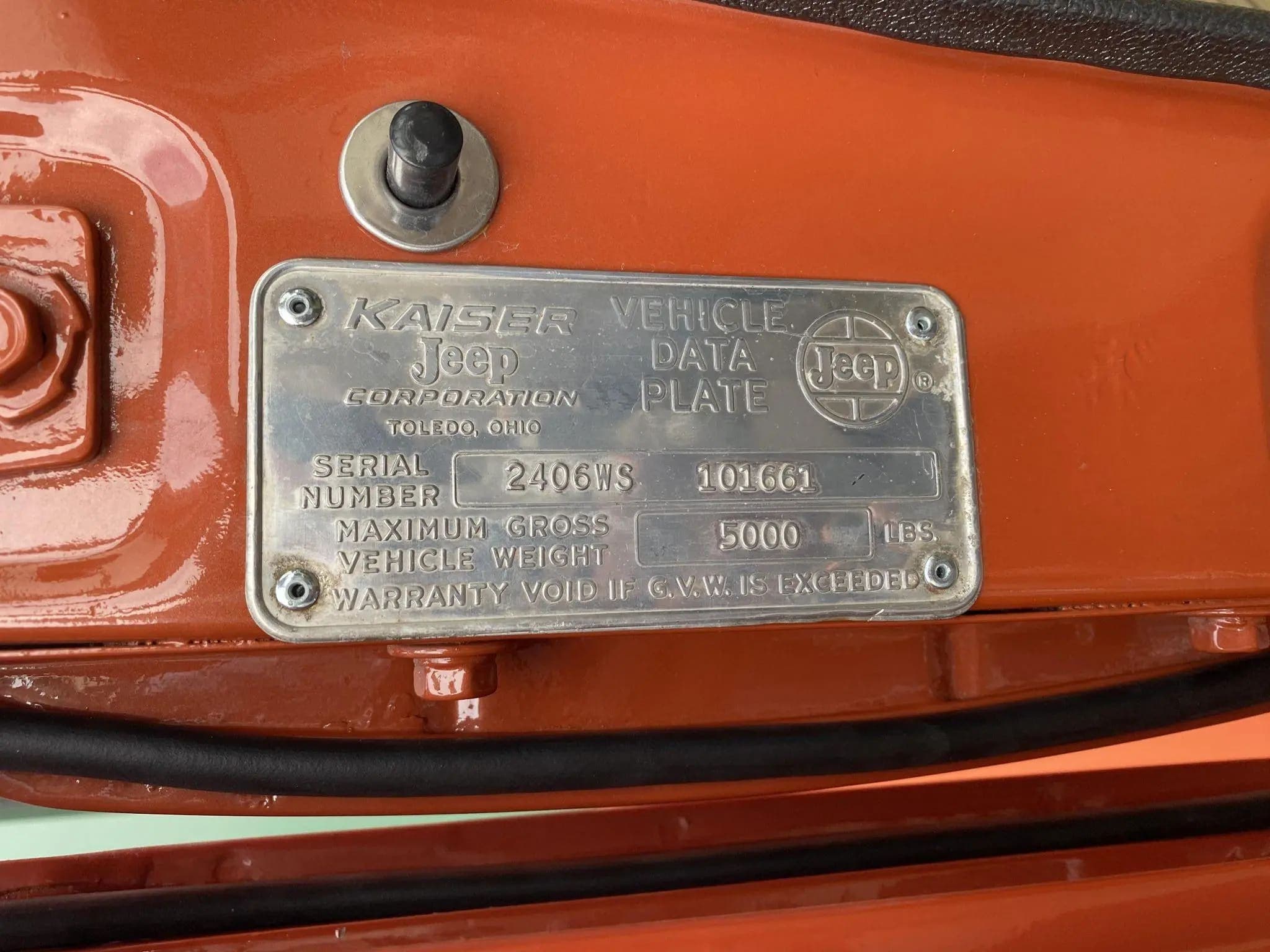 1967 Jeep Gladiator J2000 4x4, view